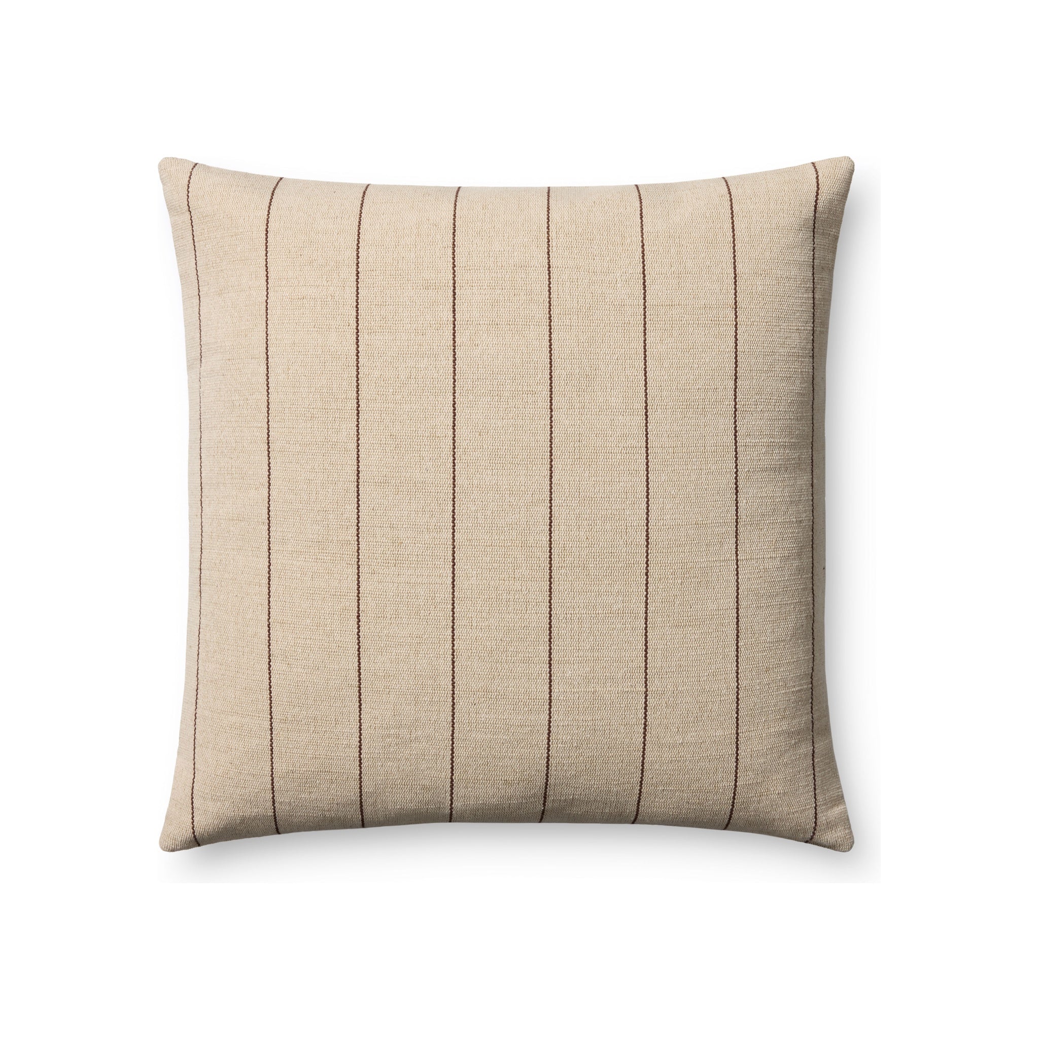 Amber Lewis x Loloi Keisha Pillow Throw Pillows Loloi Natural / Brown 18x18 Cover Only