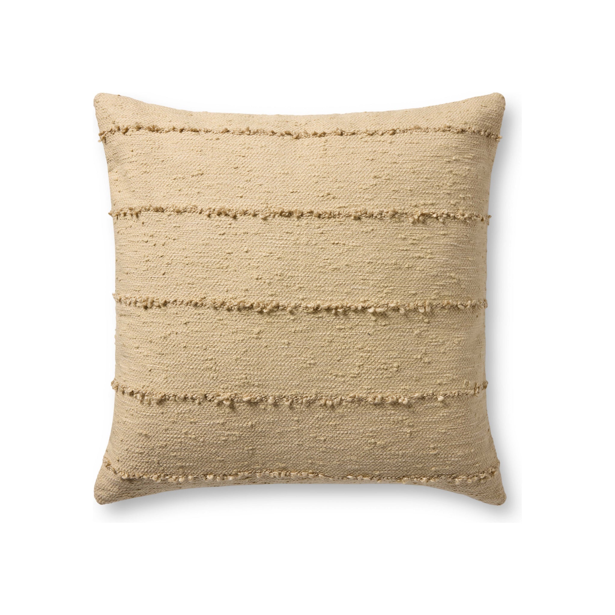 Loloi Boone Pillow Throw Pillows Loloi Natural 26x26 Cover Only
