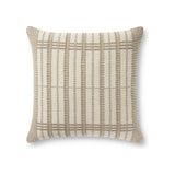 Magnolia Home by Joanna Gaines x Loloi Marion Pillow Throw Pillows Loloi Sage / Beige 22" x 22" Cover Only