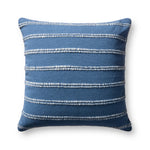 Magnolia Home by Joanna Gaines x Loloi Landry Blue / Natural Pillow Throw Pillows Loloi Cover Only