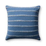 Magnolia Home by Joanna Gaines x Loloi Landry Blue / Natural Pillow Throw Pillows Loloi Cover Only