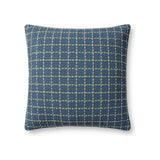 Jean Stoffer x Loloi Bertram Pillow Throw Pillows Loloi Blue / Green 18" x 18" Cover Only