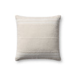 Magnolia Home by Joanna Gaines x Loloi Selena Ivory / Natural Pillow Loloi Cover Only