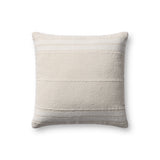 Magnolia Home by Joanna Gaines x Loloi Selena Ivory / Natural Pillow Loloi Cover Only