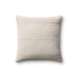 Magnolia Home by Joanna Gaines x Loloi Selena Natural / Ivory Pillow Throw Pillows Loloi Cover Only