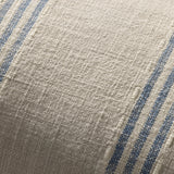 Magnolia Home by Joanna Gaines x Loloi Lincoln Natural / Blue Pillow Throw Pillows Loloi