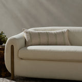 Magnolia Home by Joanna Gaines x Loloi Lincoln Natural / Green Pillow Throw Pillows Loloi