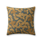 Chris Loves Julia x Loloi Fawn Pillow Throw Pillows Loloi Blue / Gold 22x22 Cover Only