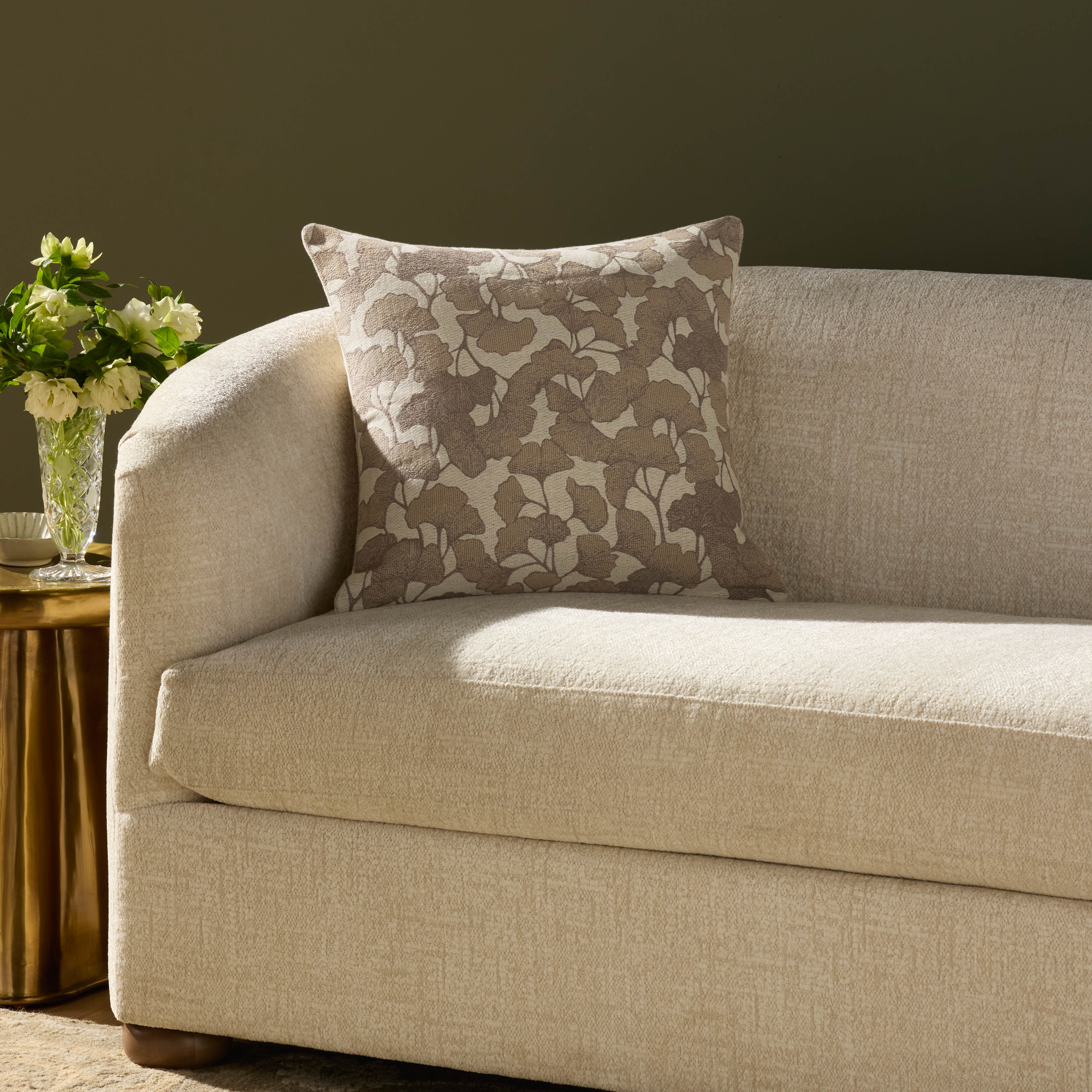 Chris Loves Julia x Loloi Fawn Pillow Throw Pillows Loloi