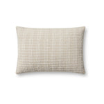 Jean Stoffer x Loloi Bertram Pillow Throw Pillows Loloi Beige / Ivory 16" x 26" Cover Only