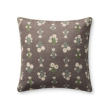 Chris Loves Julia x Loloi Posie Pillow Throw Pillows Loloi Mauve / Multi 20x20 Cover Only