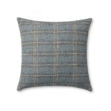 Amber Lewis x Loloi Stockton Pillow Throw Pillows Loloi Blue 18x18 Cover Only