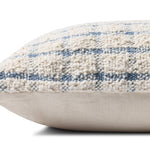 Magnolia Home by Joanna Gaines x Loloi Erin Ivory / Blue Pillow Throw Pillow Loloi