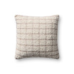 Magnolia Home by Joanna Gaines x Loloi Erin Ivory / Natural Pillow Throw Pillows Loloi Cover Only
