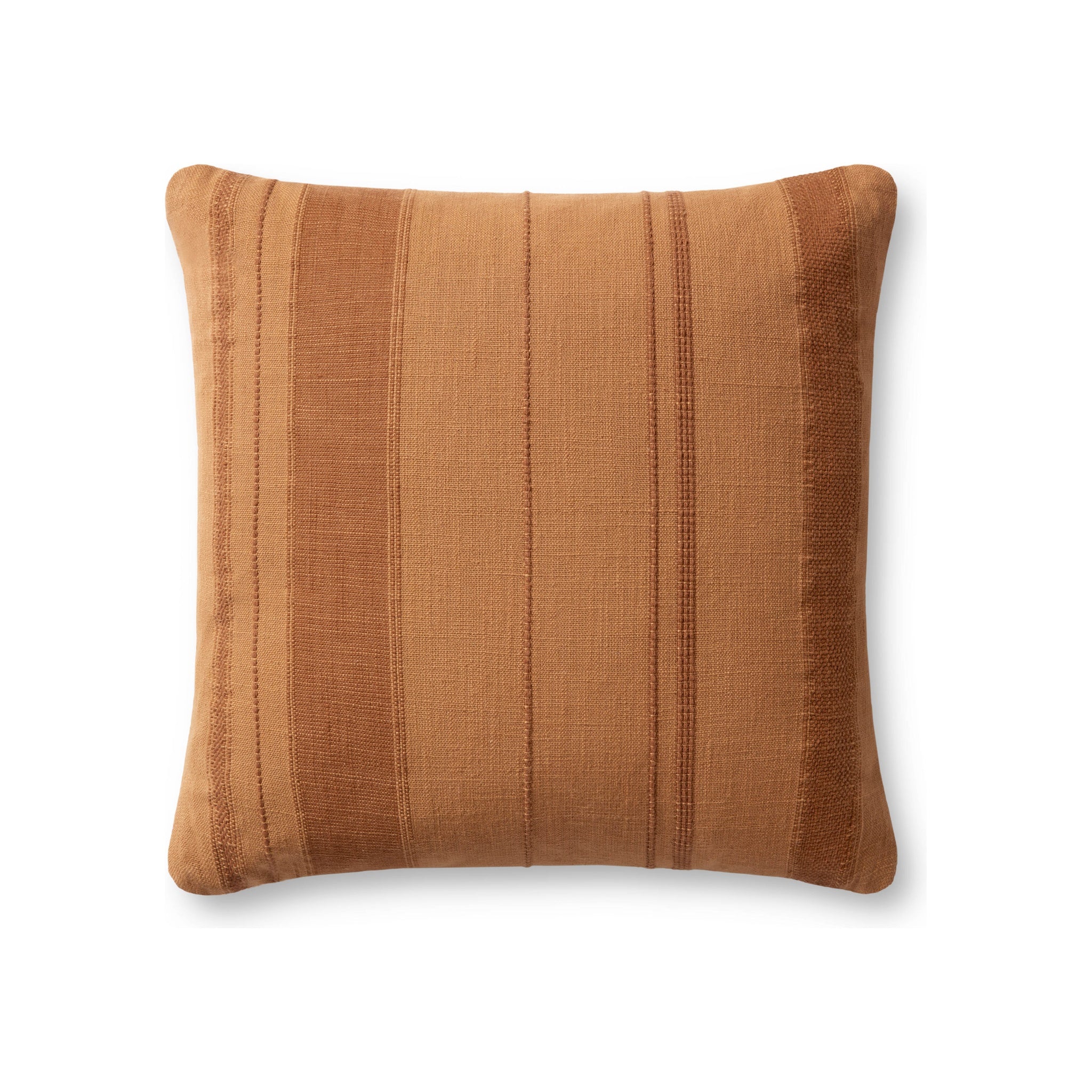 Angela Rose x Loloi Mia Pillow Throw Pillows Loloi Rust 18" x 18" Cover Only
