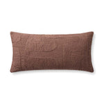 Brigette Romanek x Loloi Calliope Pillow Throw Pillows Loloi Mauve 12" x 27" Cover Only