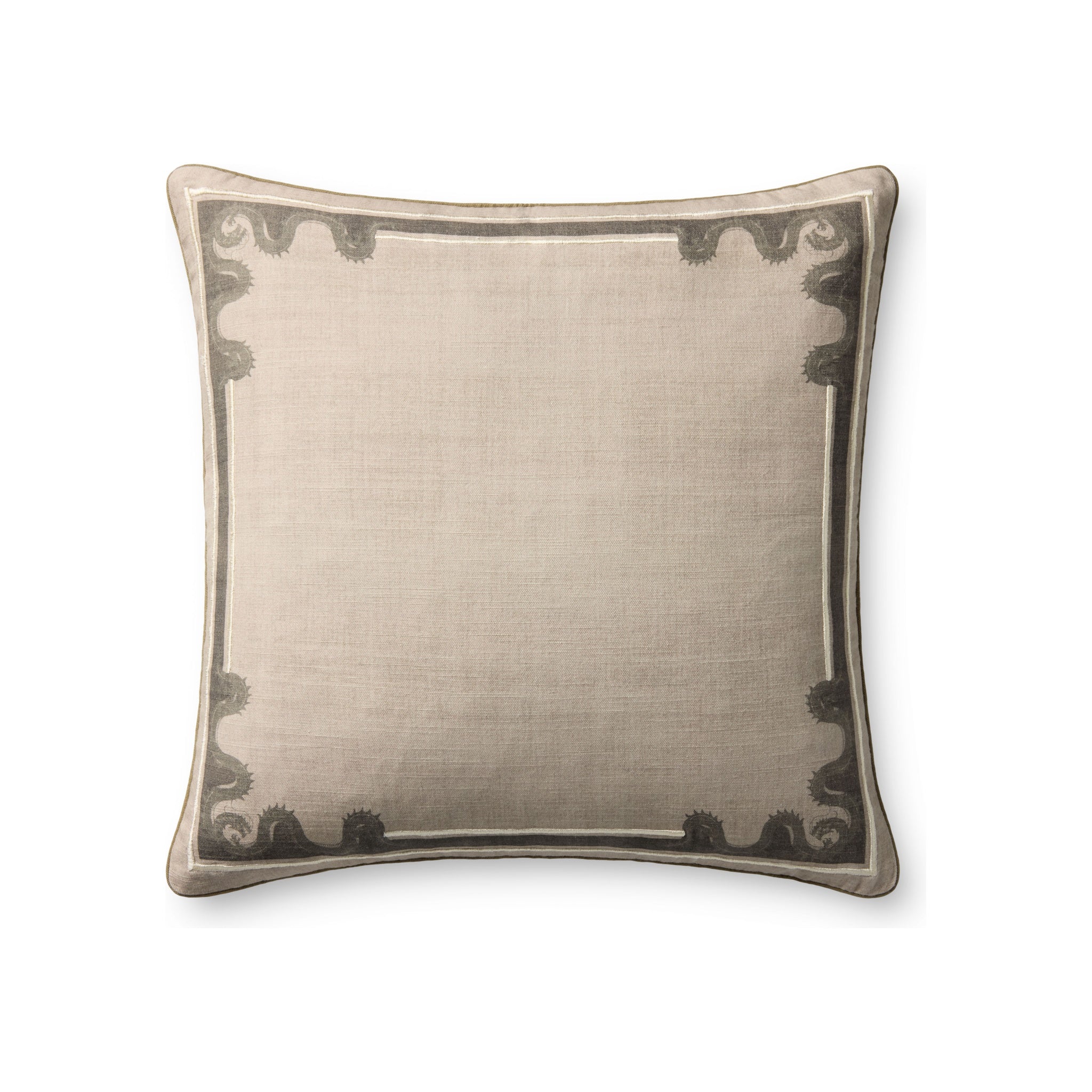 Brigette Romanek x Loloi Dragonet Pillow Throw Pillows Loloi 20" x 20" Cover Only