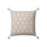 Magnolia Home by Joanna Gaines x Loloi Addison Pillow Throw Pillows Loloi Natural / Ivory 18" x 18" Cover Only