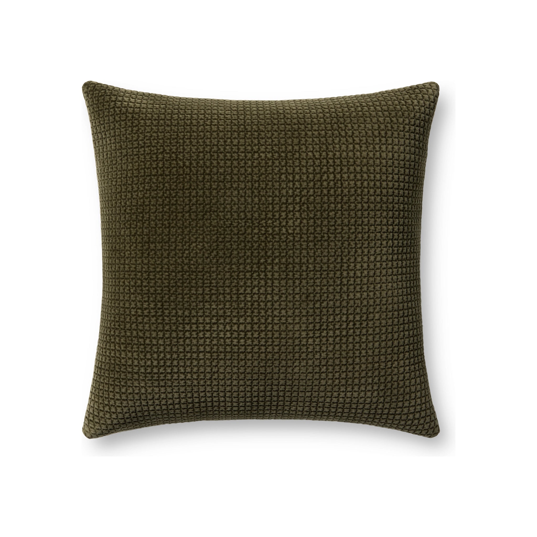 Loloi Dancy Pillow Throw Pillows Loloi Dark Olive 22" x 22" Cover Only