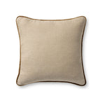 Loloi Loretta Pillow Throw Pillows Loloi Mustard 22x22 Cover Only