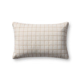 Magnolia Home by Joanna Gaines x Loloi Hattie Natural Pillow Throw Pillows Loloi Cover Only