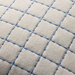Magnolia Home by Joanna Gaines x Loloi Hattie Natural / Blue Pillow Throw Pillows Loloi