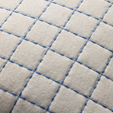 Magnolia Home by Joanna Gaines x Loloi Hattie Natural / Blue Pillow Throw Pillows Loloi