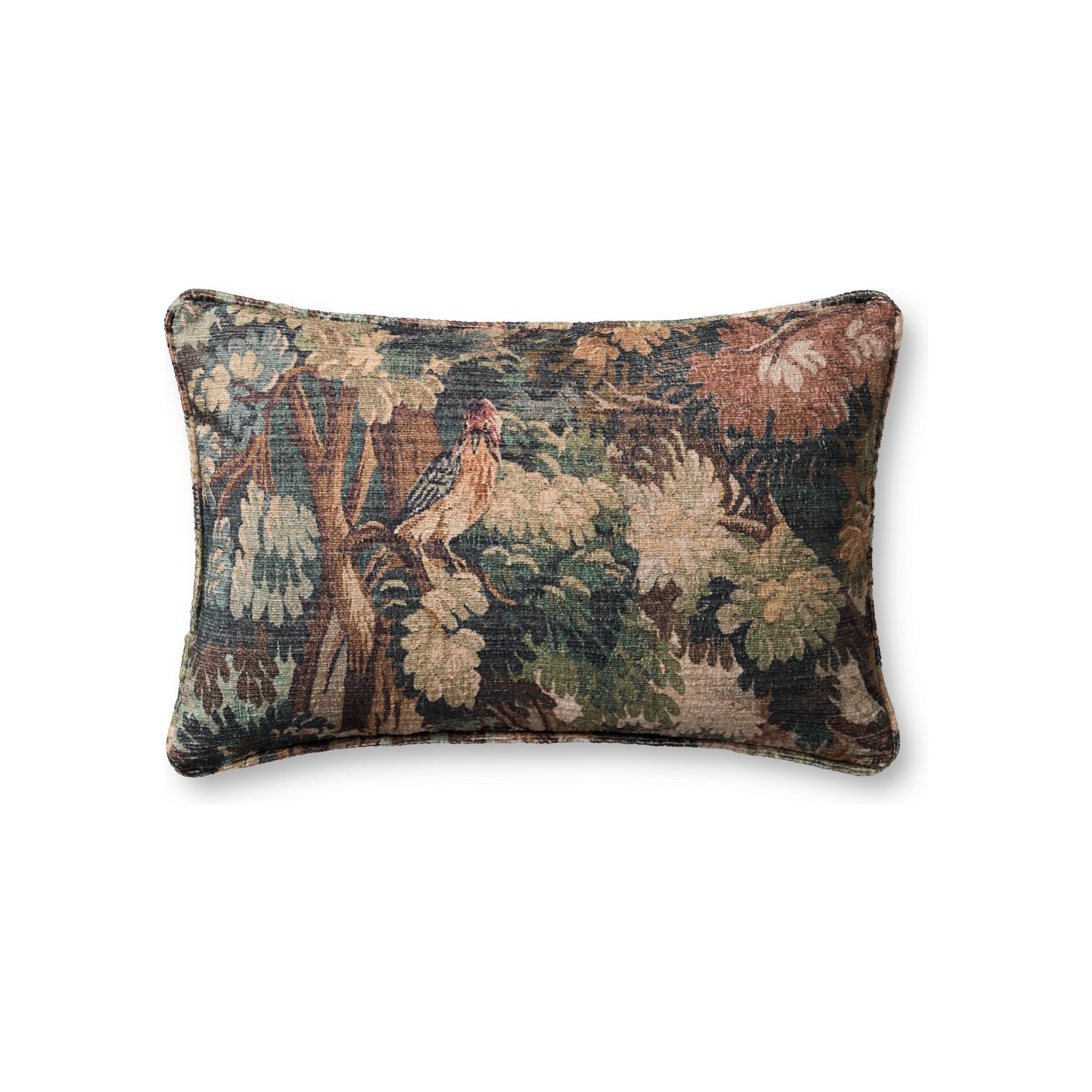 Loloi Songbird Tapestry Pillow Throw Pillows Loloi 13" x 21" Cover Only