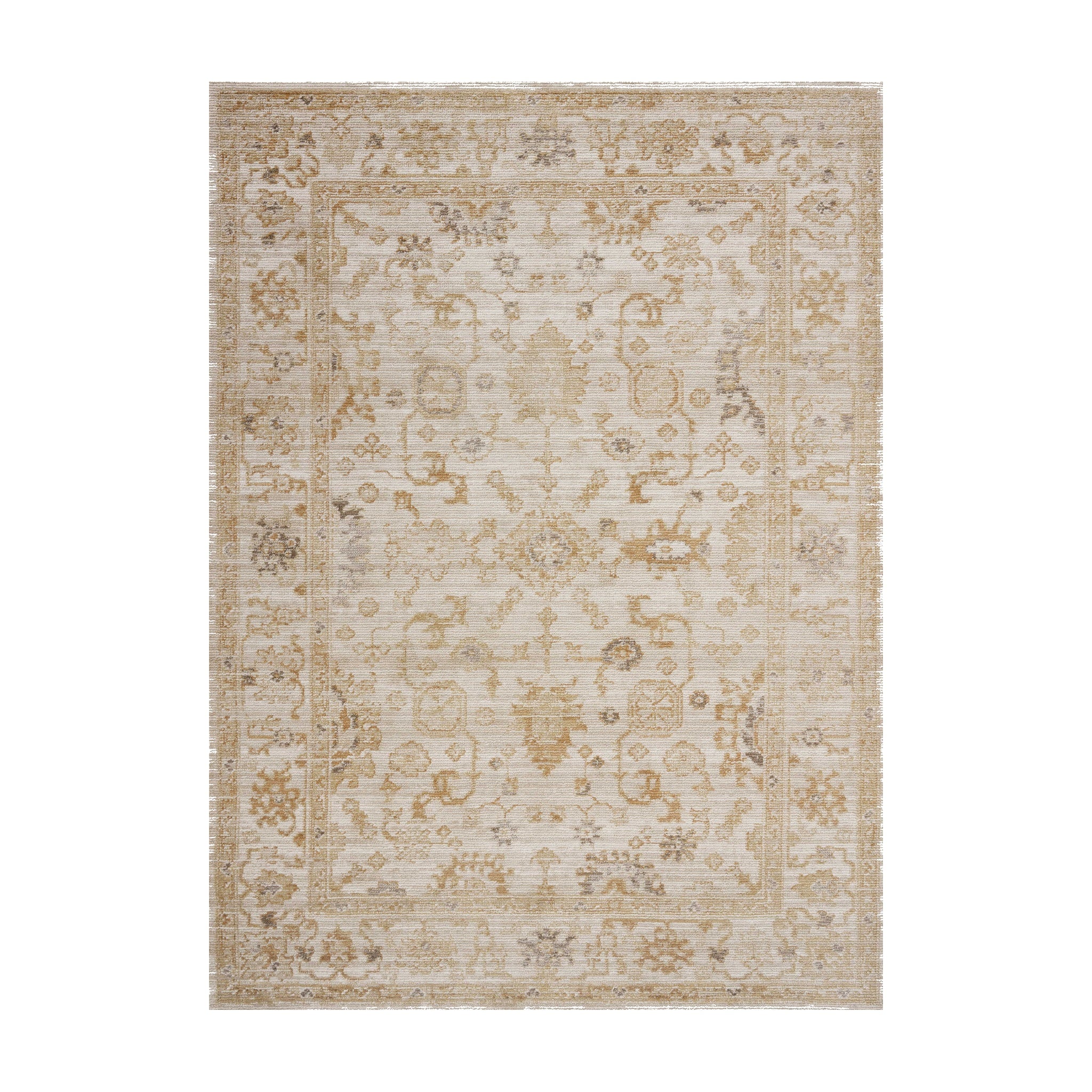 Joanna Gaines x Loloi Pace Natural / Gold Rug RUGS - synthetic Loloi 18" x 18"