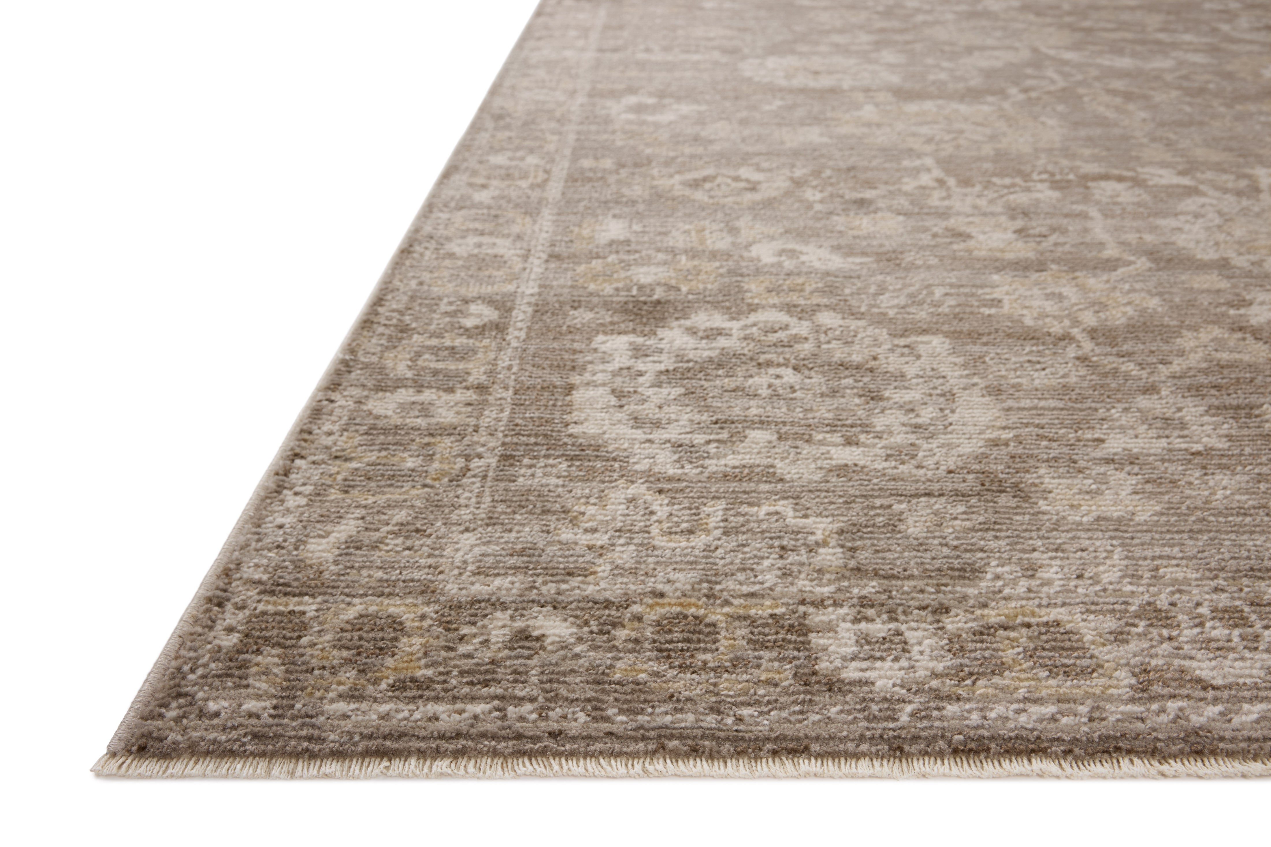 Magnolia Home by Joanna Gaines x Loloi Pace Taupe / Wheat Rug RUGS - synthetic Loloi 18" x 18" sample