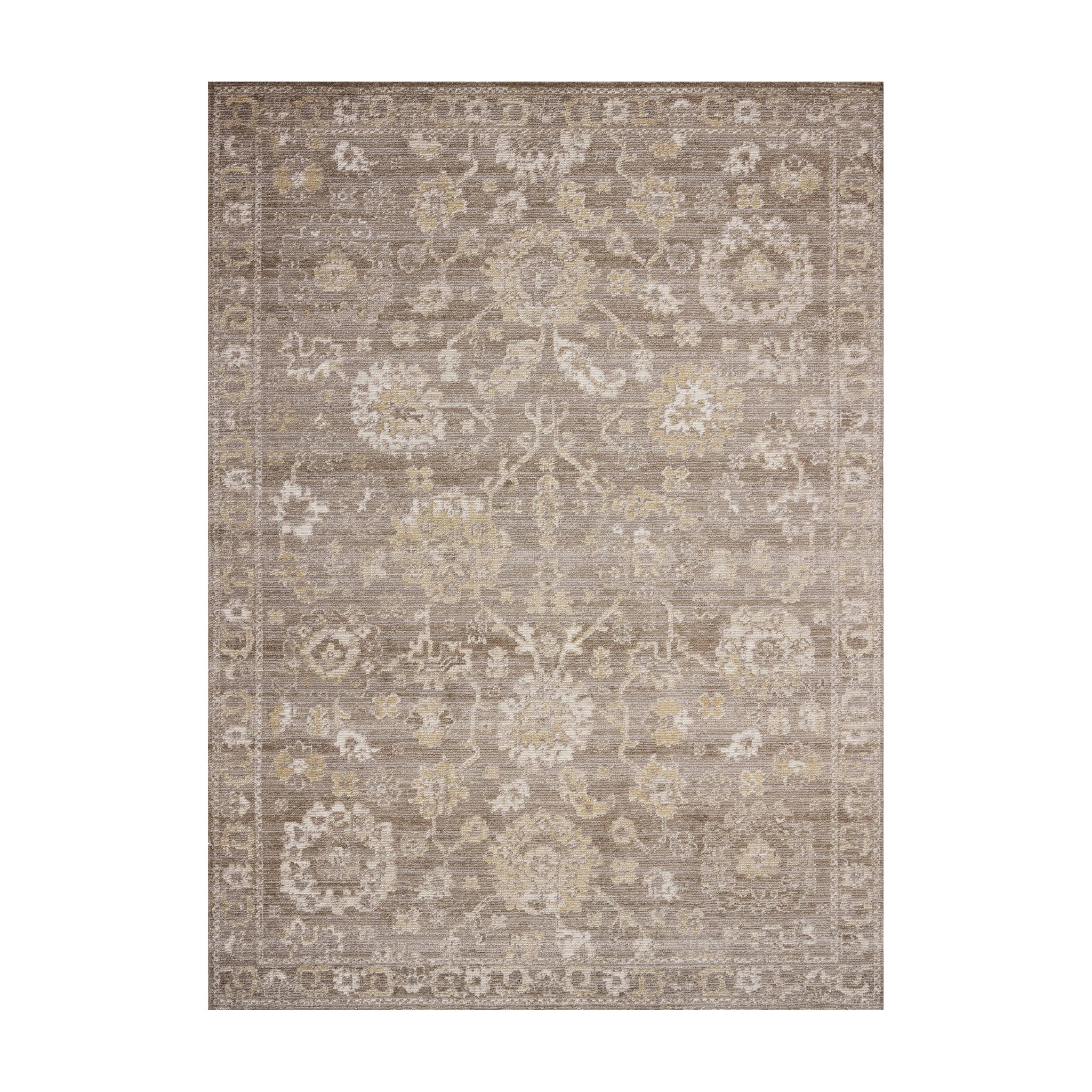 Joanna Gaines x Loloi Pace Taupe / Wheat Rug RUGS - synthetic Loloi 18" x 18"