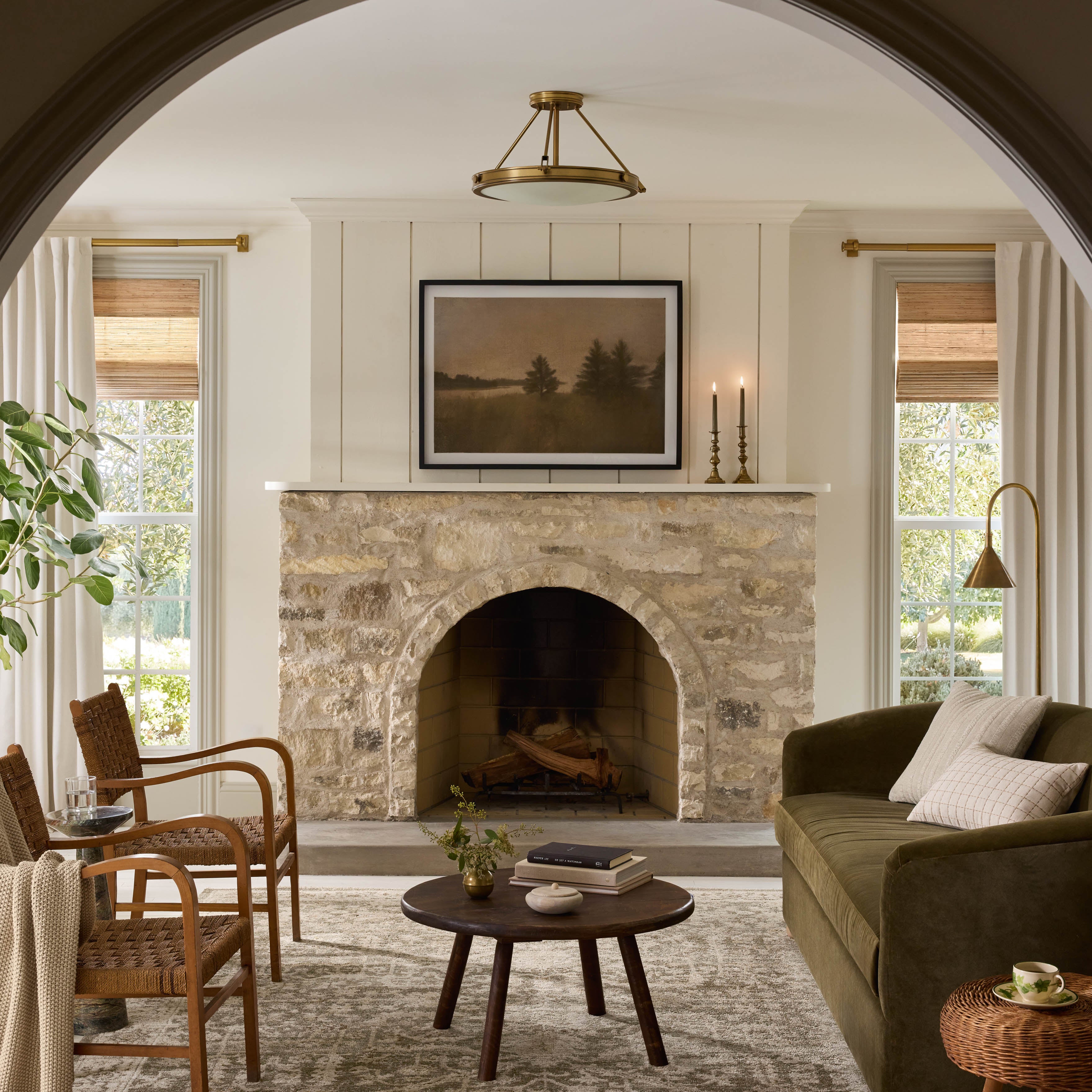Magnolia Home by Joanna Gaines x Loloi Pace Forrest / Natural Rug RUGS - synthetic Loloi