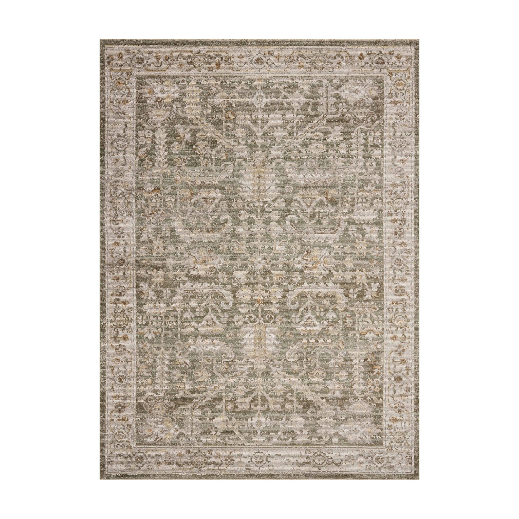 Joanna Gaines x Loloi Pace Forrest / Natural Rug RUGS - synthetic Loloi 18" x 18"