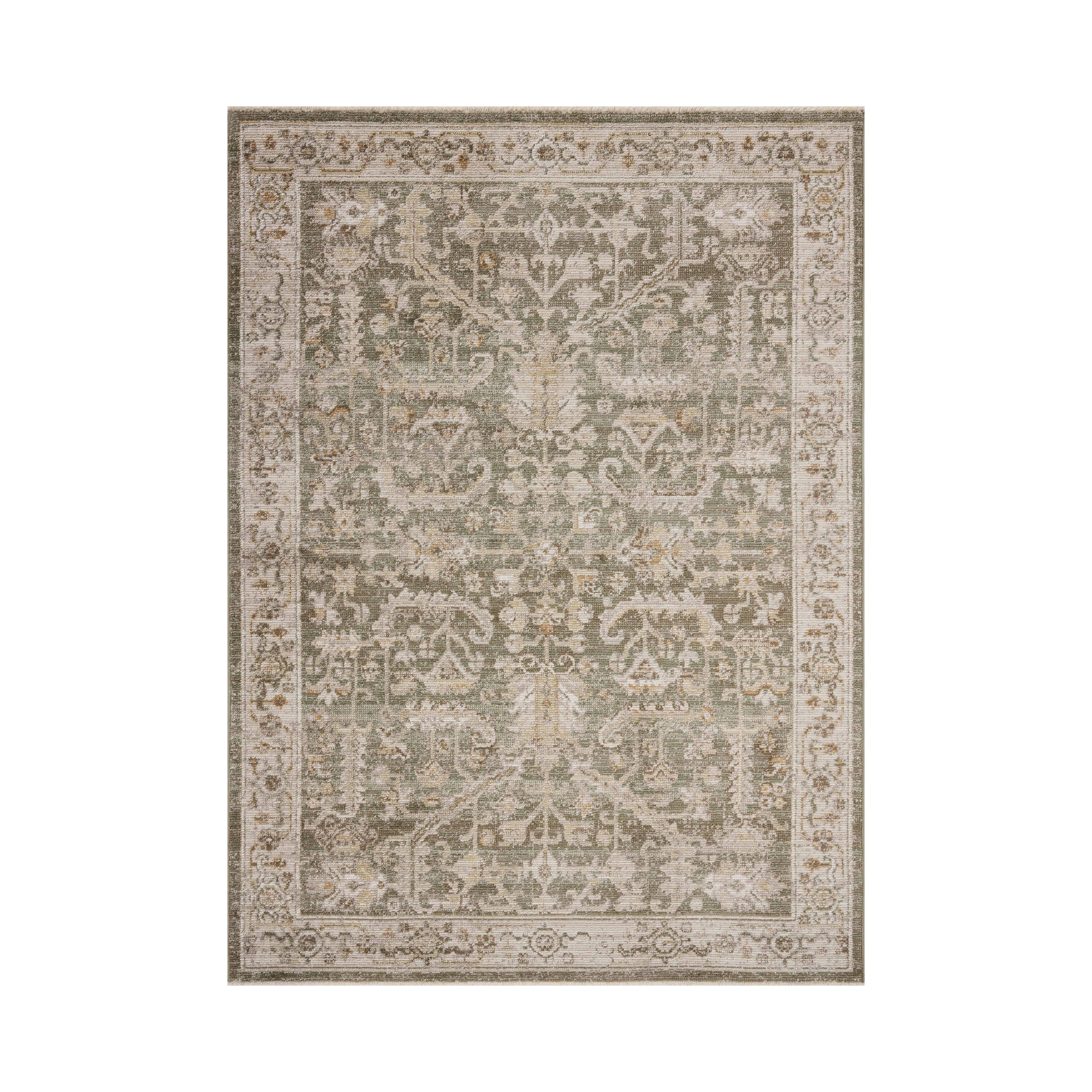 Magnolia Home by Joanna Gaines x Loloi Pace Forrest / Natural Rug RUGS - synthetic Loloi 18" x 18" sample