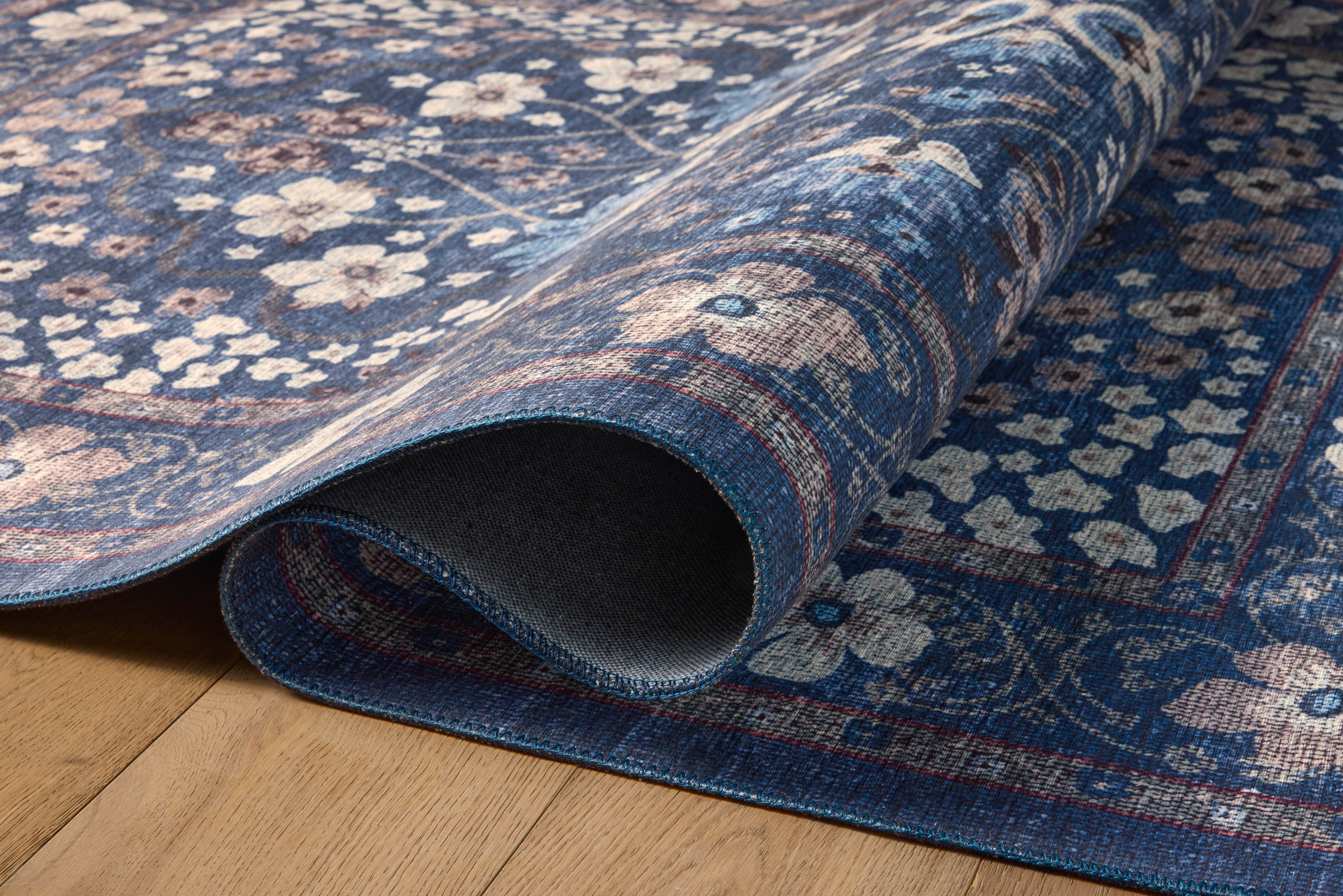 Rifle Paper Co. x Loloi Palais Navy Rug 2-patterned rugs Loloi