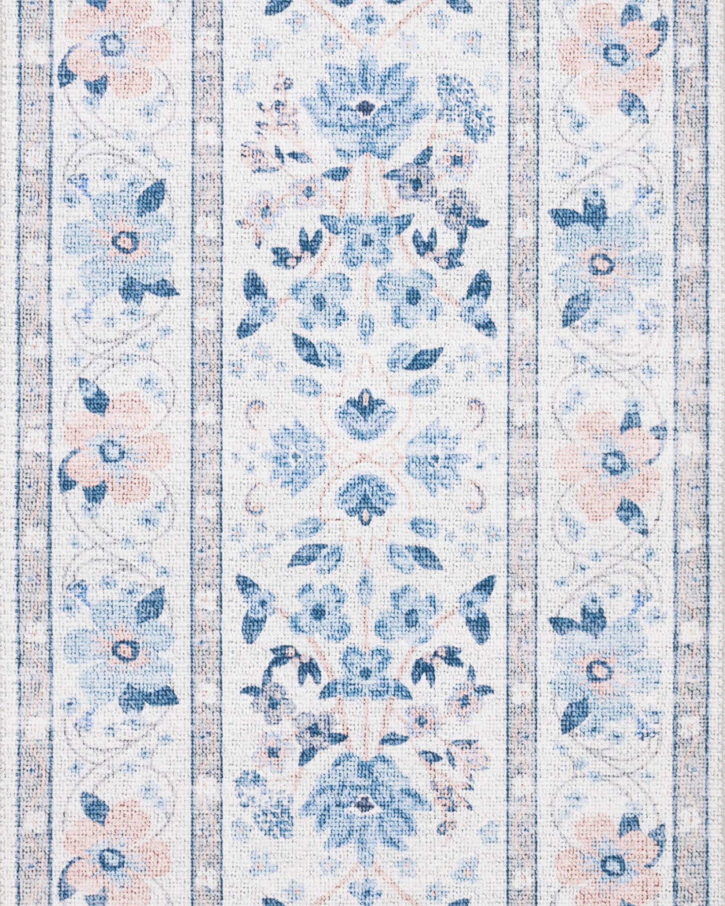 Rifle Paper Co. x Loloi Palais Snow / Sky Rug 2-patterned rugs Loloi