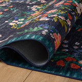 Rifle Paper Co. x Loloi Palais Black / Multi Rug 2-patterned rugs Loloi