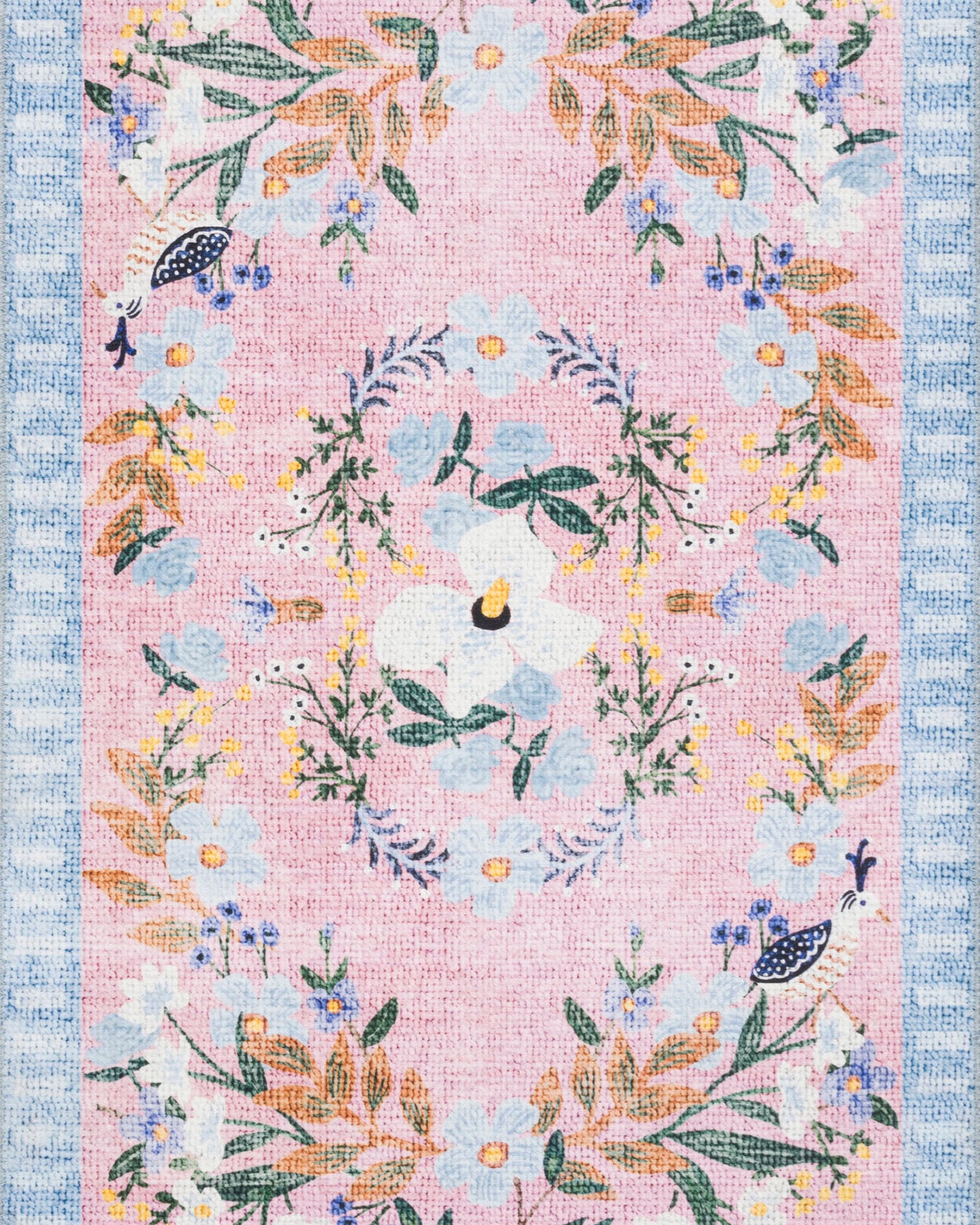 Rifle Paper Co. x Loloi Palais Rose / Sky Rug 2-patterned rugs Loloi