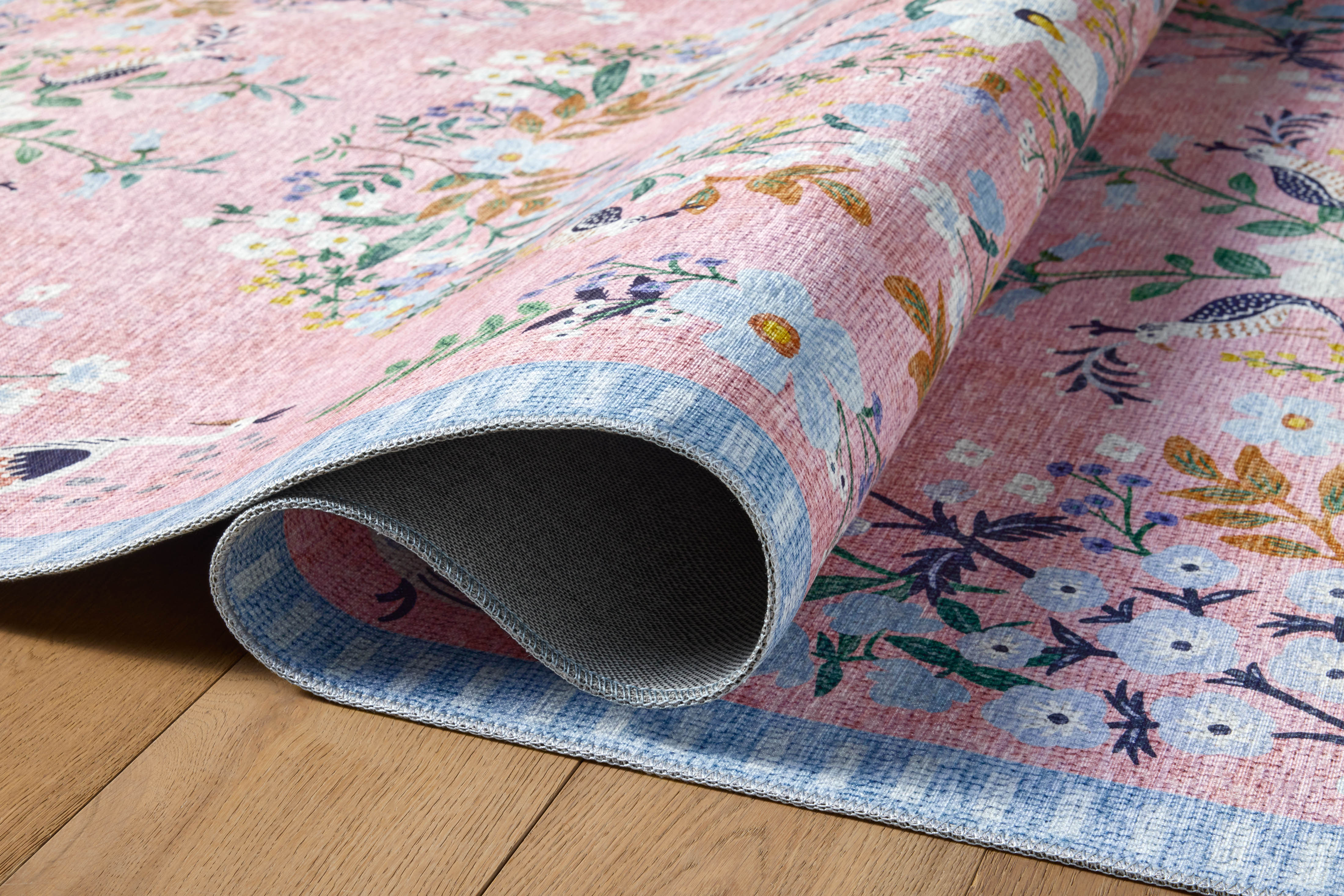 Rifle Paper Co. x Loloi Palais Rose / Sky Rug 2-patterned rugs Loloi