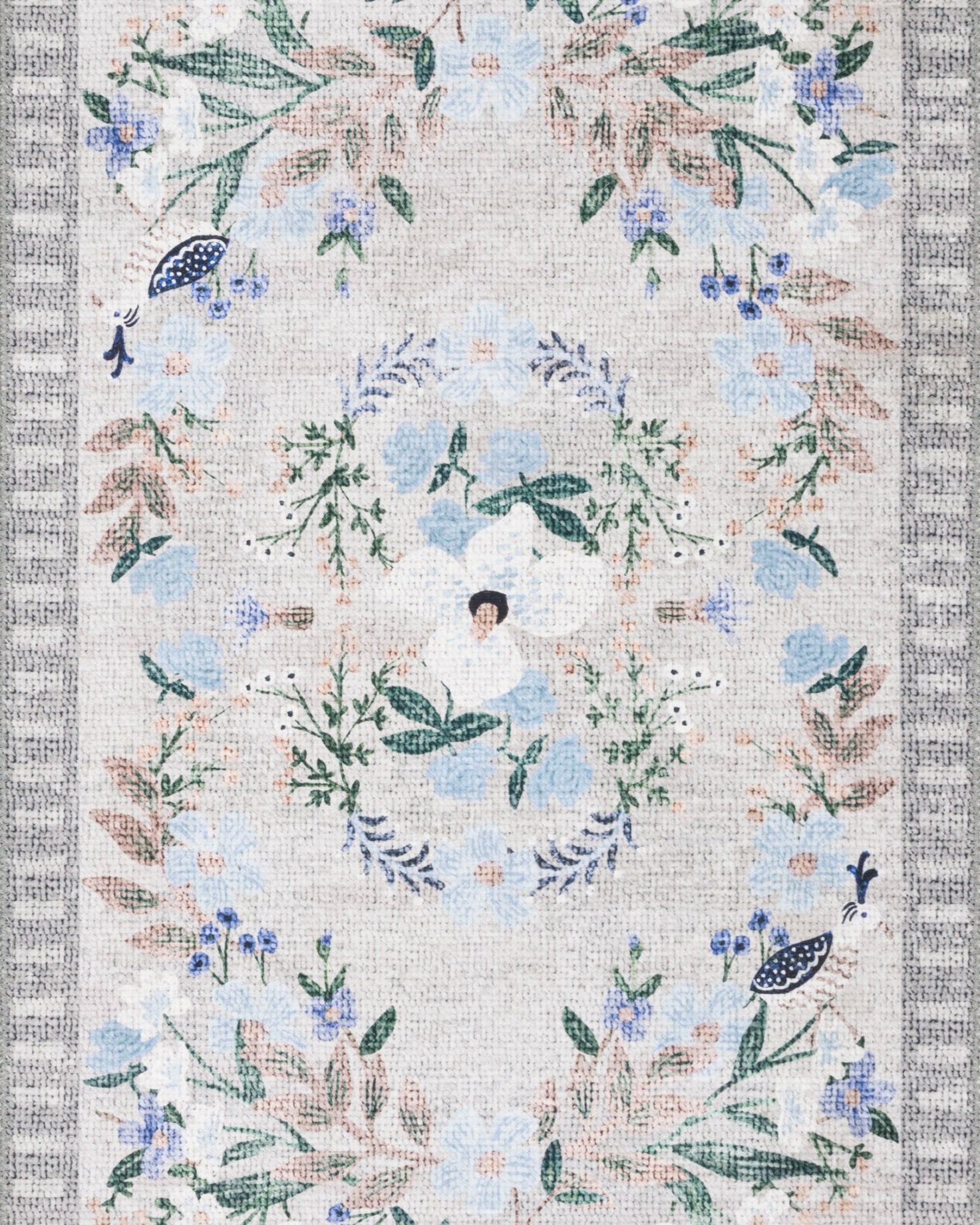 Rifle Paper Co. x Loloi Palais Stone / Grey Rug 2-patterned rugs Loloi