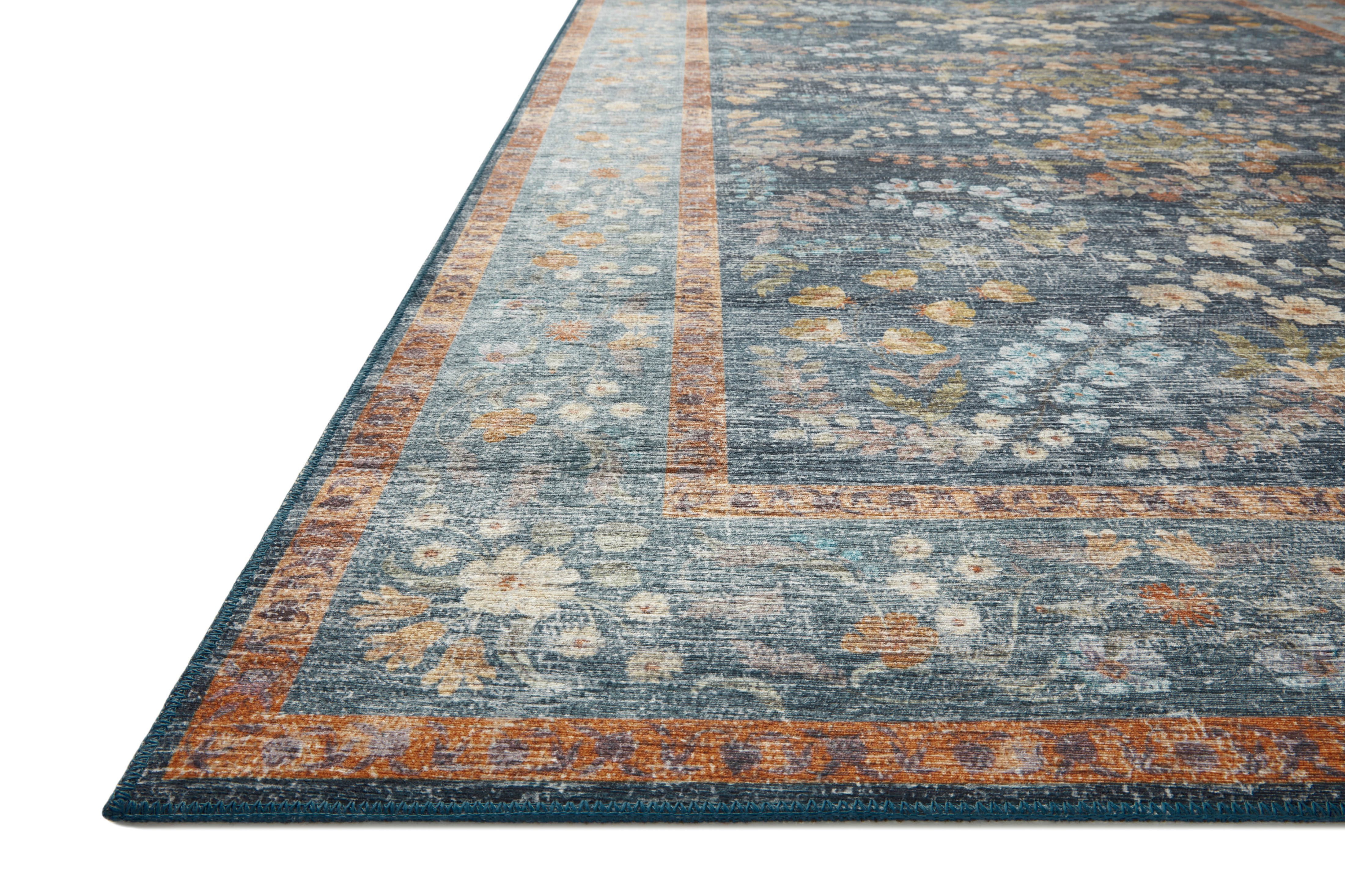 Rifle Paper Co. x Loloi Palais Navy Rug 2-patterned rugs Loloi