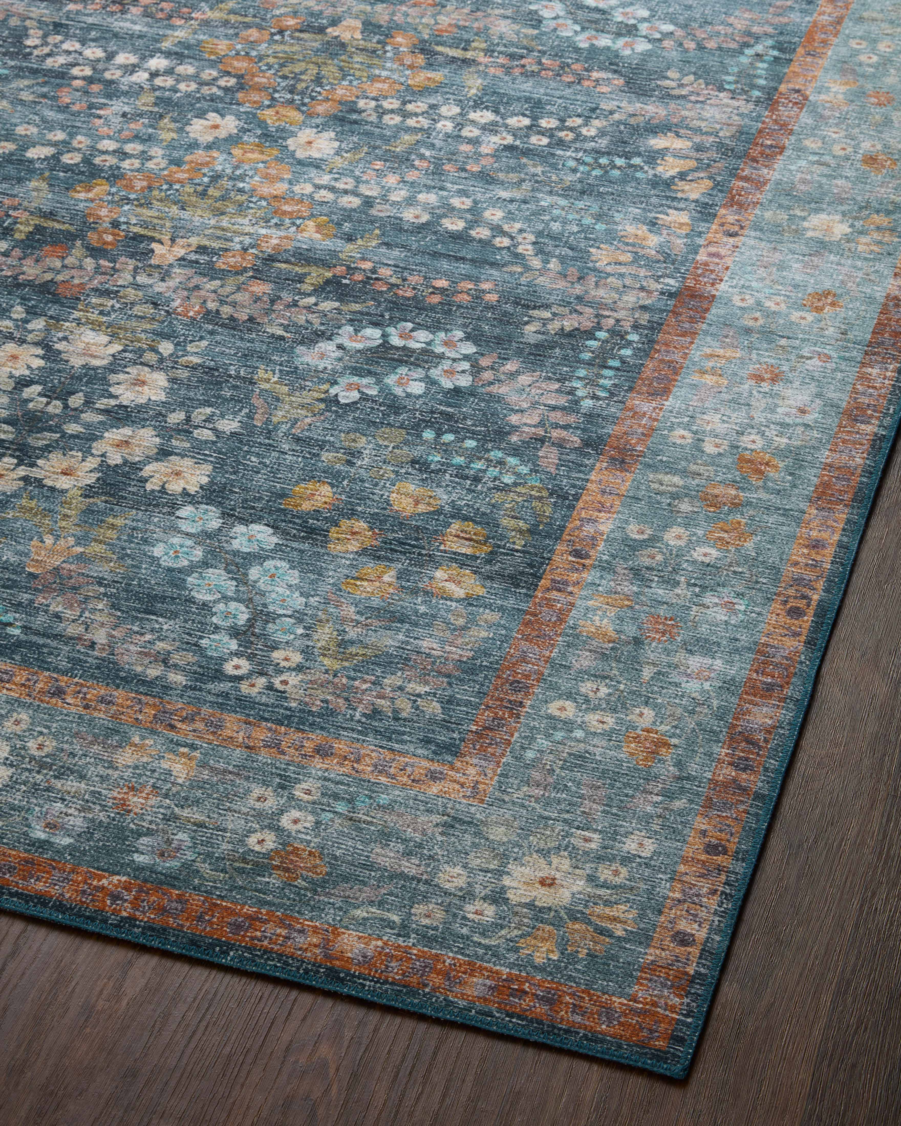 Rifle Paper Co. x Loloi Palais Navy Rug 2-patterned rugs Loloi
