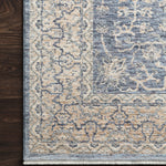 Loloi Pandora Dark Blue / Ivory Rug RUGS - synthetic Loloi