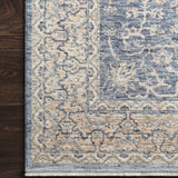 Loloi Pandora Dark Blue / Ivory Rug RUGS - synthetic Loloi