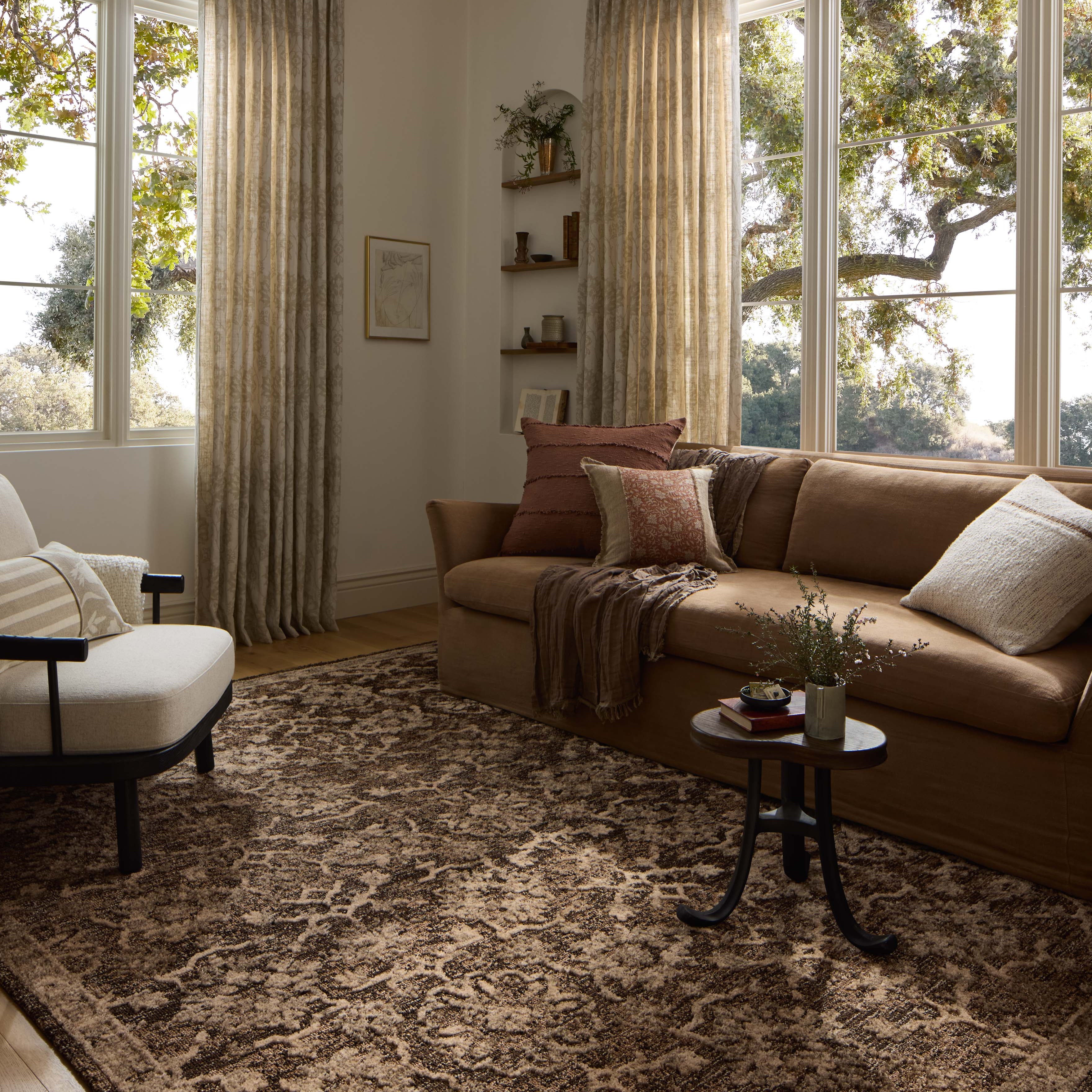 Loloi Percival Bark / Pebble Rug RUGS - synthetic Loloi