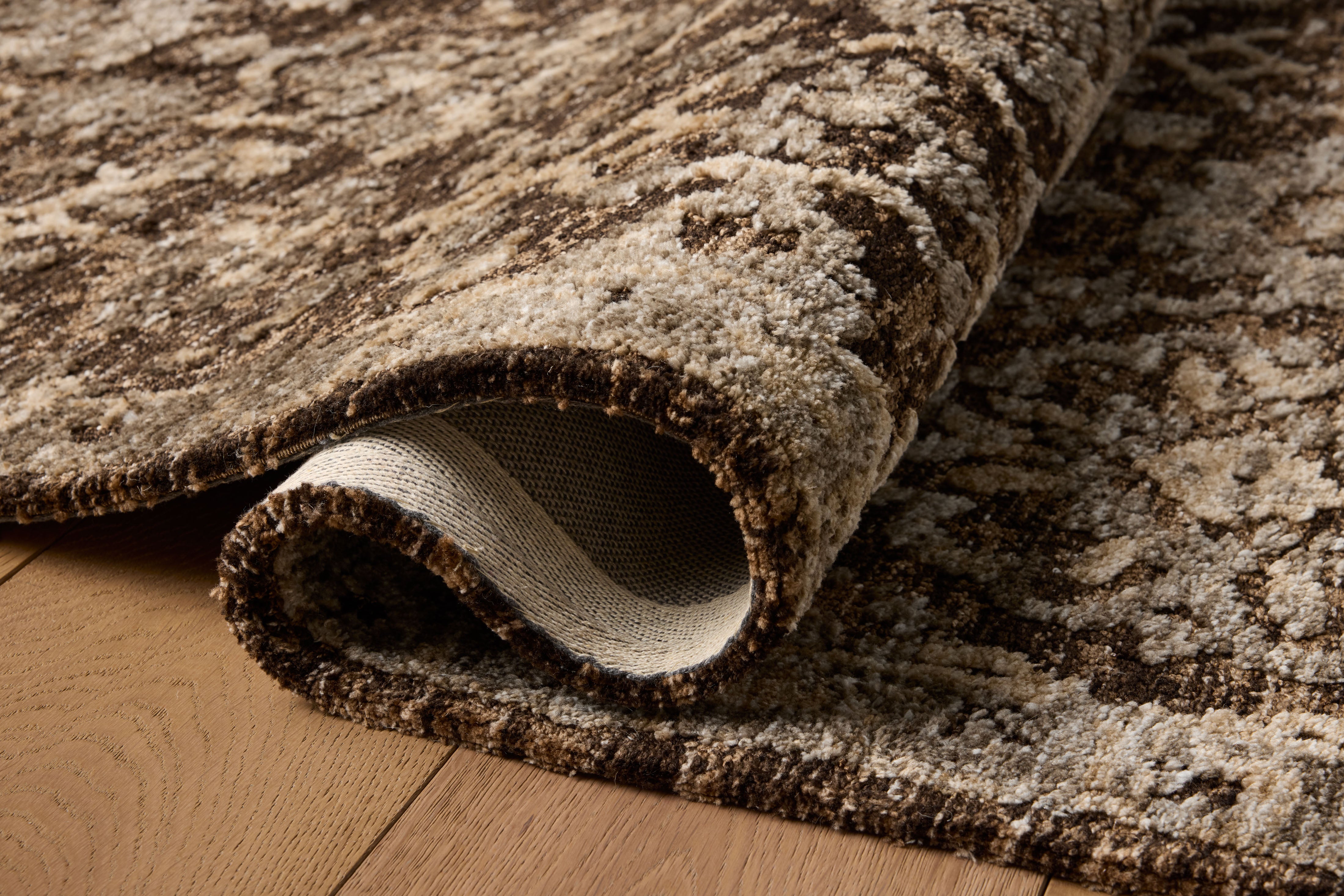 Loloi Percival Bark / Pebble Rug RUGS - synthetic Loloi