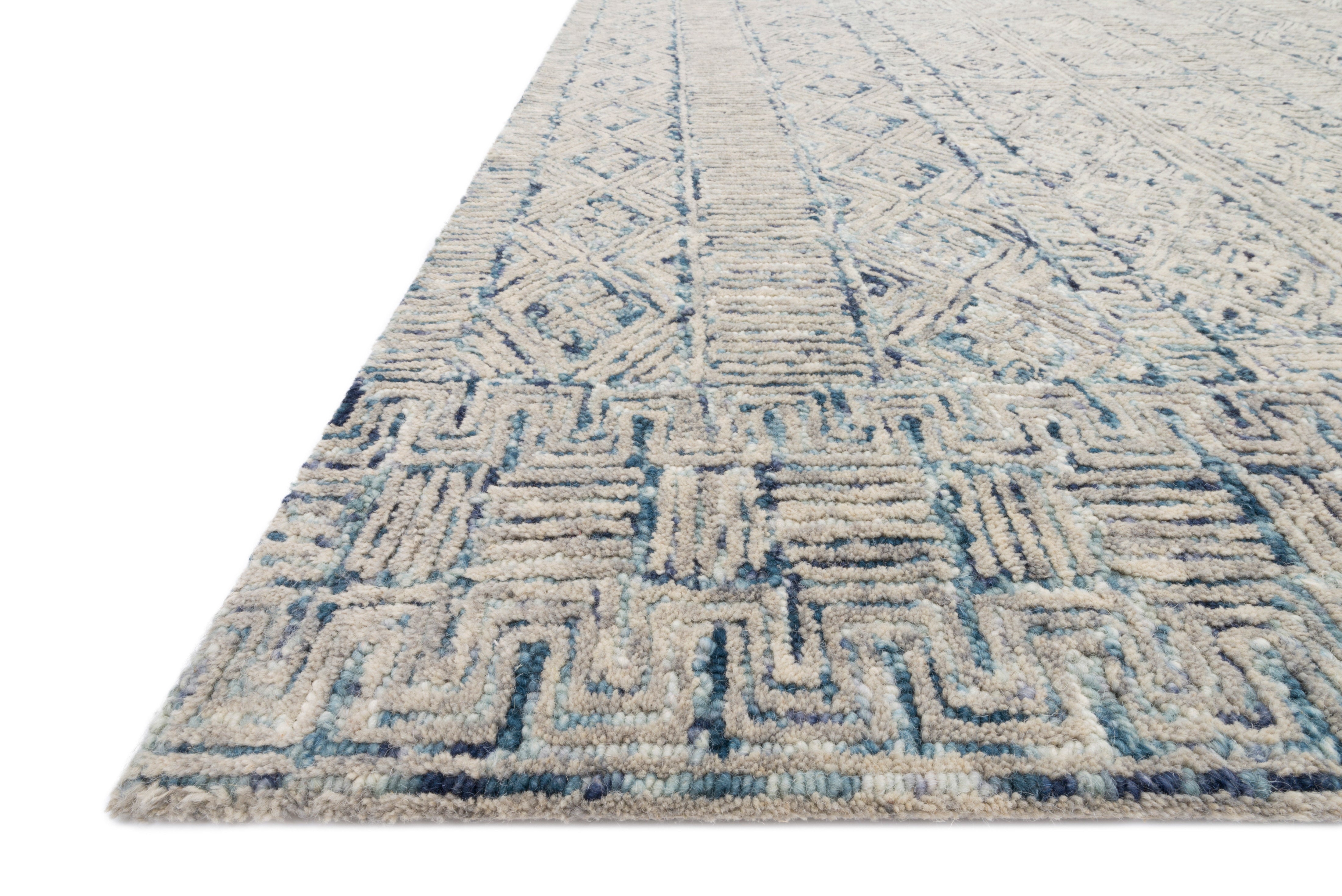 Loloi Peregrine Ocean Rug RUGS - wool Loloi