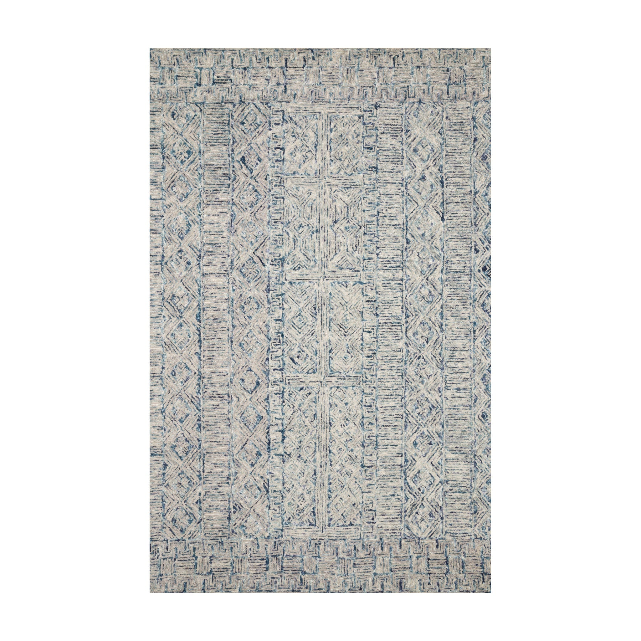 Loloi Peregrine Ocean Rug RUGS - wool Loloi 18" x 18"