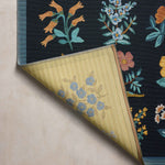 Rifle Paper Co. x Loloi Perennial Black Rug No.2 RUGS - synthetic Loloi