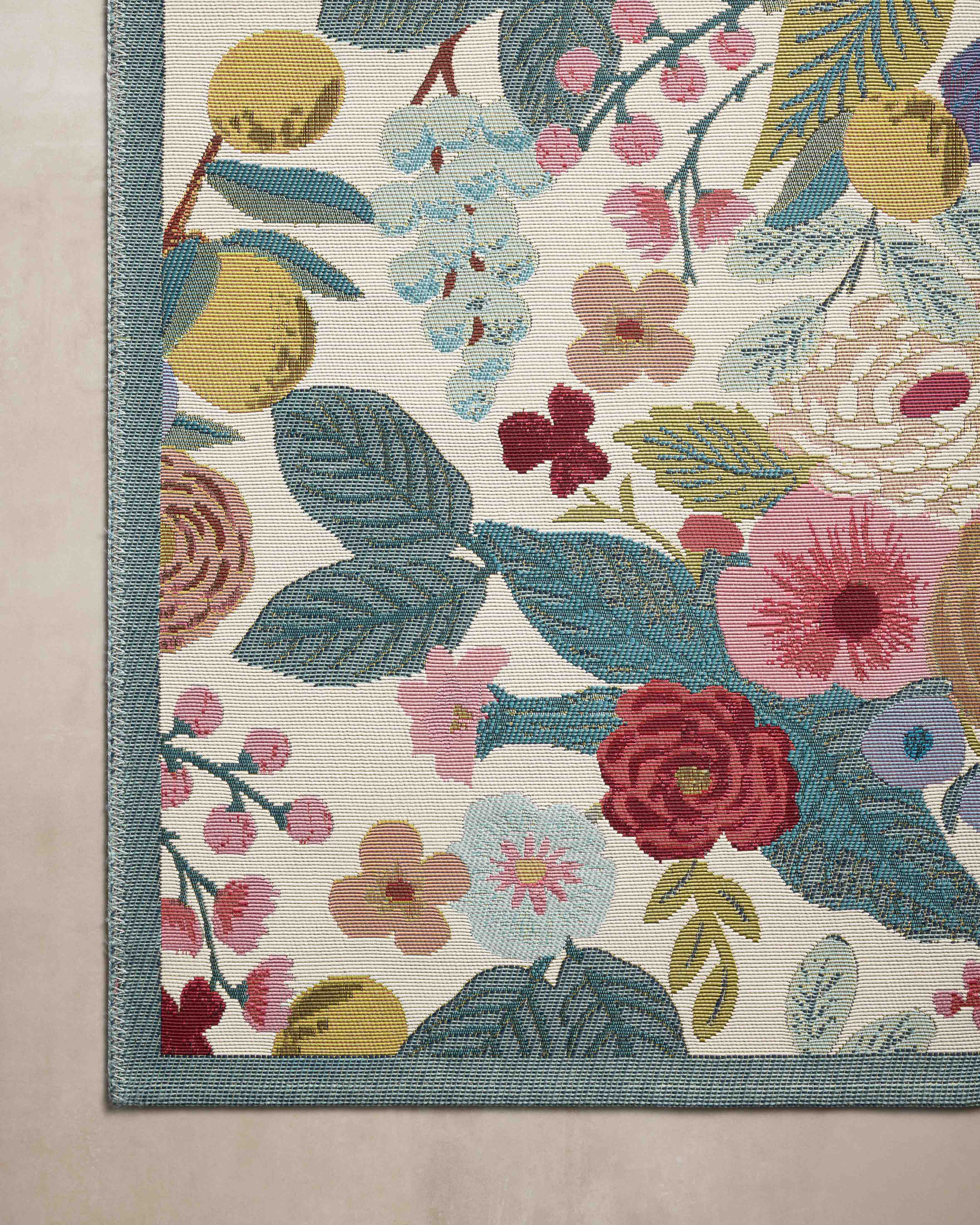 Rifle Paper Co. x Loloi Perennial Rose / Multi Sample Rug RUGS - synthetic Loloi